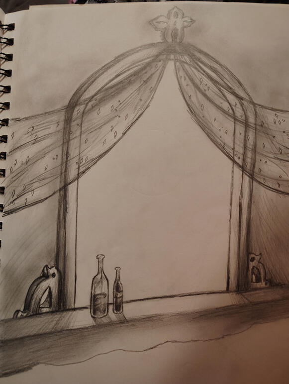 The Arcana Otome Game Practice on Background The Arcana Otome Game Practice on Background